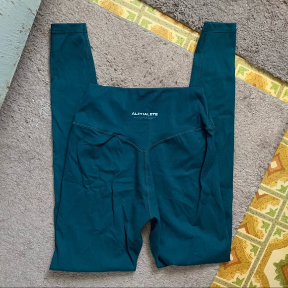 Alphalete ‘Essential’ Alphalux Legging (XS) - dark sea - Picture 2 of 7